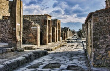 Ancient ruins in Pompeii