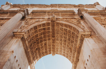 The Arch of Titus in the Roman Forum