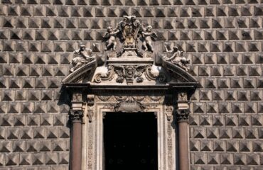 Entrance to the Church of Gesù Nuovo