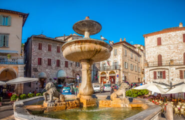 Piazza del Comune in Assisi