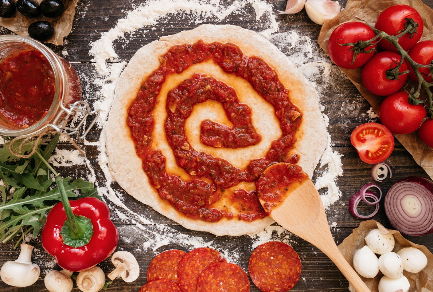 томатная начинка для пиццы из томатной пасты фото 67