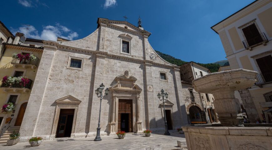 The Church of Santa Maria della Misericordia in Pacentro