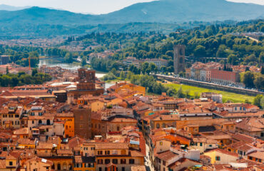 The Oltrarno neighbourhood in Florence