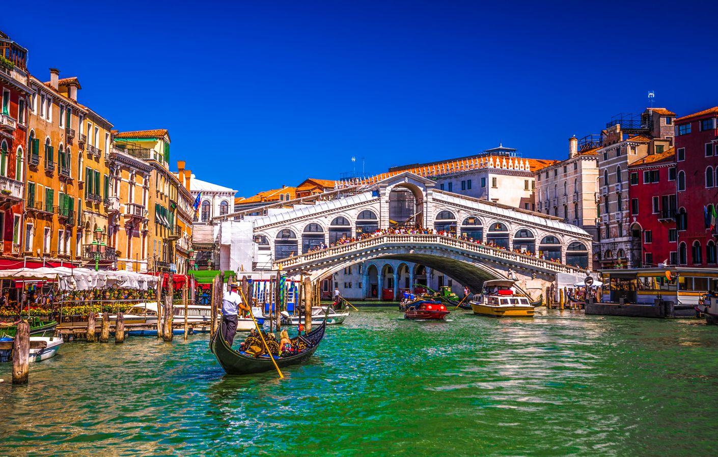 Венеция мост Риальто Гранд канал