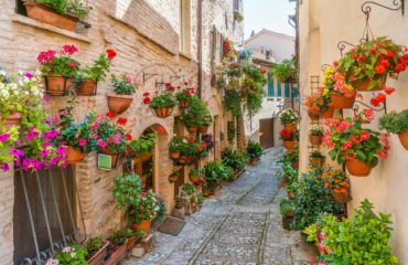 Street in Spello