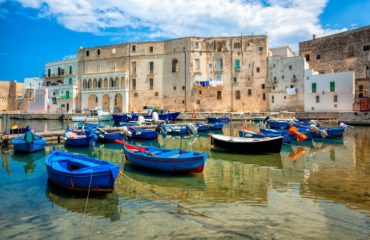 The old port in Monopoli