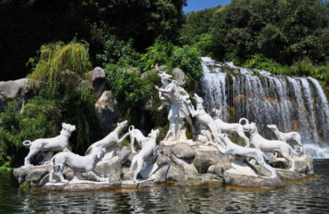 Fountain in the gardens of the Reggia di Caserta
