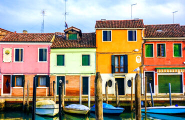 Colourful houses in Burano